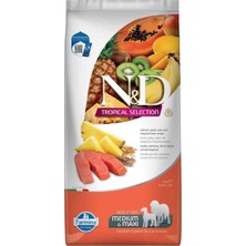 Meks Nd N&d Tropical Selection Somonlu ve Tropikal Meyveli Orta ve Büyük Irk Yetişkin Köpek Maması 10 kg