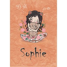 Meks Sophie: Taccuino A5 | Nome Personalizzato Sophie | Regalo Di Compleanno Per Moglie Mamma Sorella Fi