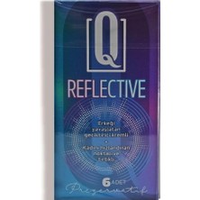 Meks Q Kondom Reflective 6'lı