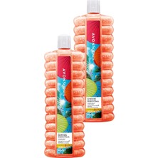 Meks Avon Tropical Mexicana Çarkıfelek ve Limon Kokulu Banyo Köpüğü 1 Lt. Ikili Set