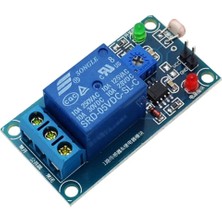 Meks 5V 1 Kanal Ldr Işık Sensörü Kontrollü Röle Kartı