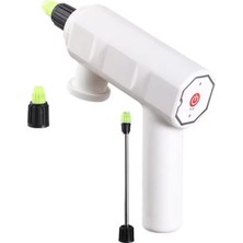 Meks USB Şarjlı Şişeye Takılabilen Su Püskürtme Tabancası, Çiçek Bitki Bahçe Sulama, Ilaçlama, Oto Su Kö