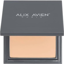 Meks Alix Avien Kompakt Pudra - 12 Saate Kadar Kalıcılık - Soğuk Cilt Alt Tonu - Compact Powder 02 True