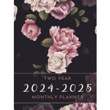 Meks 2024-2025 Monthly Planner Hardcover: 2 Year Monthly Planner Calendar Schedule Organizer January 202