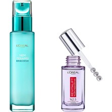 Meks L’oréal Paris Nem Terapisi Aloe Vera Suyu Normalden Karmaya Ciltler Krem & Revitalift Filler Aydınl