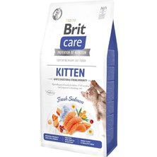 Meks Brit Care Gentle Digestion & Strong Immunity, Yavru Kediler Için, Tahılsız, Hipoalerjenik, Taze Som