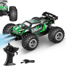 Meks Solira Store - 1:18 Ölçek 2.4ghz Uzaktan Kumandalı Rc Off Road Drift Araba 15 Km/h Hızlı Şarjlı LED