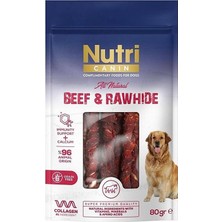 Meks Nutri Canin Sığır Eti Sarılı Köpek Ödül Kemiği