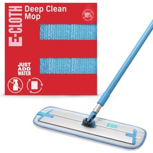 Meks E-Cloth Derinlemesine Temizlik Silme Bezi, Mikrofiber, Mavi ve Gümüş, 1 Paket