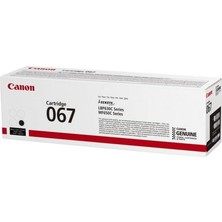 Meks Canon CRG-067 Siyah Toner 1350 Sayfa