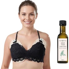 Meks Göğüs Bölgesi̇ Içi̇n Hi̇nt Yaği Göğüs Pedi̇ (Tekrar Kullanılabilir |%100 Sızdırmaz (Small (A-C Cup)) +