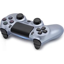Uslucan Alışveriş Ps4 Uyumlu Kablosuz Gamepad Oyun Kolu - Gri ND400K