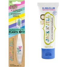 Meks Jack N' Jıll Jack N Jill Doğal Diş Bakım Seti (Bunny&koala Diş Fırçası + Sakız Aromalı Macun 50G)