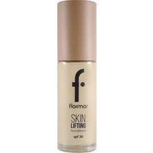 Meks Flormar SPF30 Sıkılaştırıcı Fondöten (Soğuk Alt Ton) - Skin Lifting Fdt. - 020 Pure Beige - 8682536