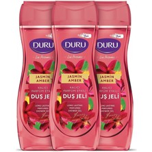 Meks Duru Lux Perfumes Jasmin Amber Vegan Duş Jeli 3X450ML