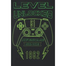Meks Level 61 St Unlocked Awesome Since 1962: 61 St January Birthday Gifts | Motivational Quotes | Happy