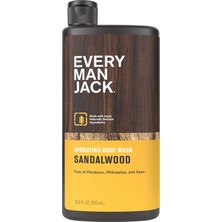 Meks Every Man Jack Sandalwood Nemlendirici Duş Jeli 500ML, 878639000100