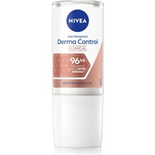 Meks Nivea Derma Control Clinical Kadın Roll-On Deodorant 50 Ml,96 Saat Üstün Koruma,anti-Perspirant