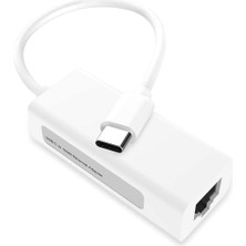 Meks Primex PX-2131C Type-C To RJ45 Ethernet Adaptör, Usb-C 10/100MBPS Kablolu Internet Çevirici, Type-C