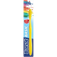 Meks Banat Basic Diş Fırçası - Orta Sertlik (Sarı)