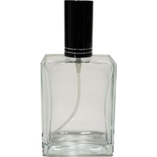 Meks Paradise Boş Cam Şişe 5 Adet Erkek Parfüm Şişesi & Valf Takım 100 ml