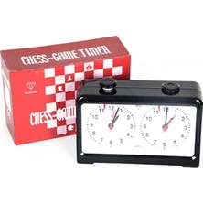 Meks Mobee Profesyonel Pilli Analog Ithal Satranç Saati 1275