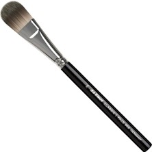 Meks Da Vinci Cosmetics Serisi 968 Klasik Fondöten Fırçası, Oval Sentetik, Boyut 20, 21,5 Gram
