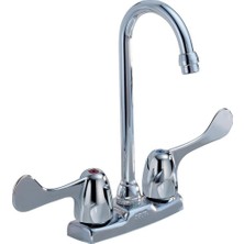 Meks Delta Faucet 2171LF-WBHHDF, 4 x 6,35 x 4 Inç, Krom