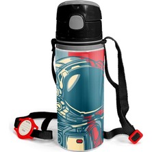 Meks Coral High Pipetli Alüminyum Matara (600 Ml)
