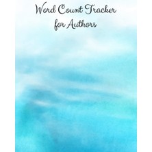 Meks Independently Published Word Count Tracker For Authors: 6 x 9 Inch Notebook