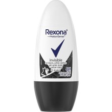 Meks Rexona Kadın Roll On Deodorant Invisible Black White 50 ml