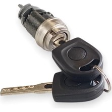 Meks Kontak Anahtarı Şifresi Anahtarlı 6N0905855D Vw Polo Classic ile Uyumlu 1997-2000