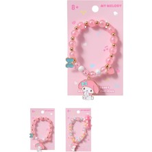 Meks Sanrio Lisanslı My Melody Boncuklu Saç Lastiği
