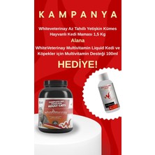 Meks Az Tahıllı Yetişkin Kümes Hayvanlı Kedi Maması 1,5 kg