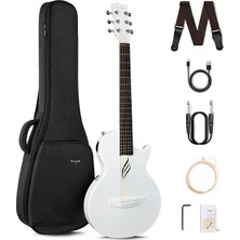 Meks Enya Nova Go Sp1 Wh Beyaz Renk Elektro Akustik Gitar