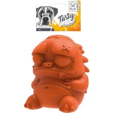 Meks M-Pets Rex Ödül Hazneli̇ Kauçuk Köpek Oyuncaği Orange