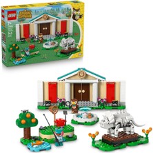 Meks LEGO Animal Crossing Blathers Müze Koleksiyonu 77056 – 7 Yaş ve Üzeri Çocuklar Için Doğa Temalı Hay