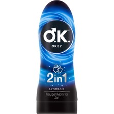Meks Okey 2 In 1 Aromasız Kayganlaştırıcı Jel 200 ml