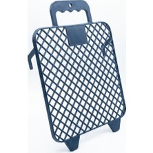 Meks Plastik Boya Izgarası 25X30 Cm, Kova Tipi Boya Rulosu Süzme Izgarası, Saplı ve Askılı Pratik Boya A