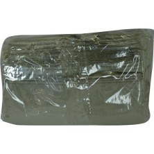 Meks Küçük Boy Atlet Geri Dönüşüm Granül Çanta Poşet 40X25 cm Kalın Gri 1000 gr 1 Paket