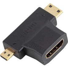 Meks Alfais 4524 Mini -Micro Mikro HDMI Çevirici Dönüştürücü Adaptör