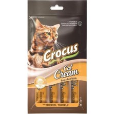 Meks Crocus Tavuklu Sıvı Kedi Ödül Maması 15 gr x 4 Adet