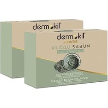 Meks Dermokil Kil Özlü Doğal Katı Sabun 100 gr x 2 Adet