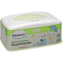 Meks Babydream Bebek Islak Mendil Çok Hassas Cilt, Aloe Veralı 80'li