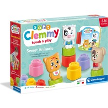 Meks Clementoni Soft Clemmy Yumuşak Blok Sevimli Hayvanlar