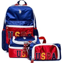 Meks U.s. Polo Assn. U.s. Polo. Assn. Erkek Çocuk Okul Çanta Seti PLSET242646566,LACIVERT Tek Ebat