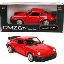 Meks 1:32 Alman Klasikleri Serisi Die Cast Çek Bırak Model Araba - Porsche 911 Kırmızı
