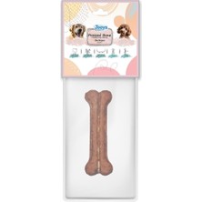 Meks Barbekü Soslu Pres Köpekler Için Kemik 15 cm Tekli