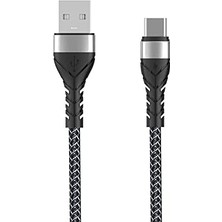 Meks Zore Bax Type - C USB Kablo 1m Siyah