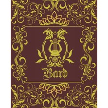 Meks Bard Character Journal: Dnd Dm Notebook With 50 Character Sheets And 100 Mixed Pages (Lined, Graph,